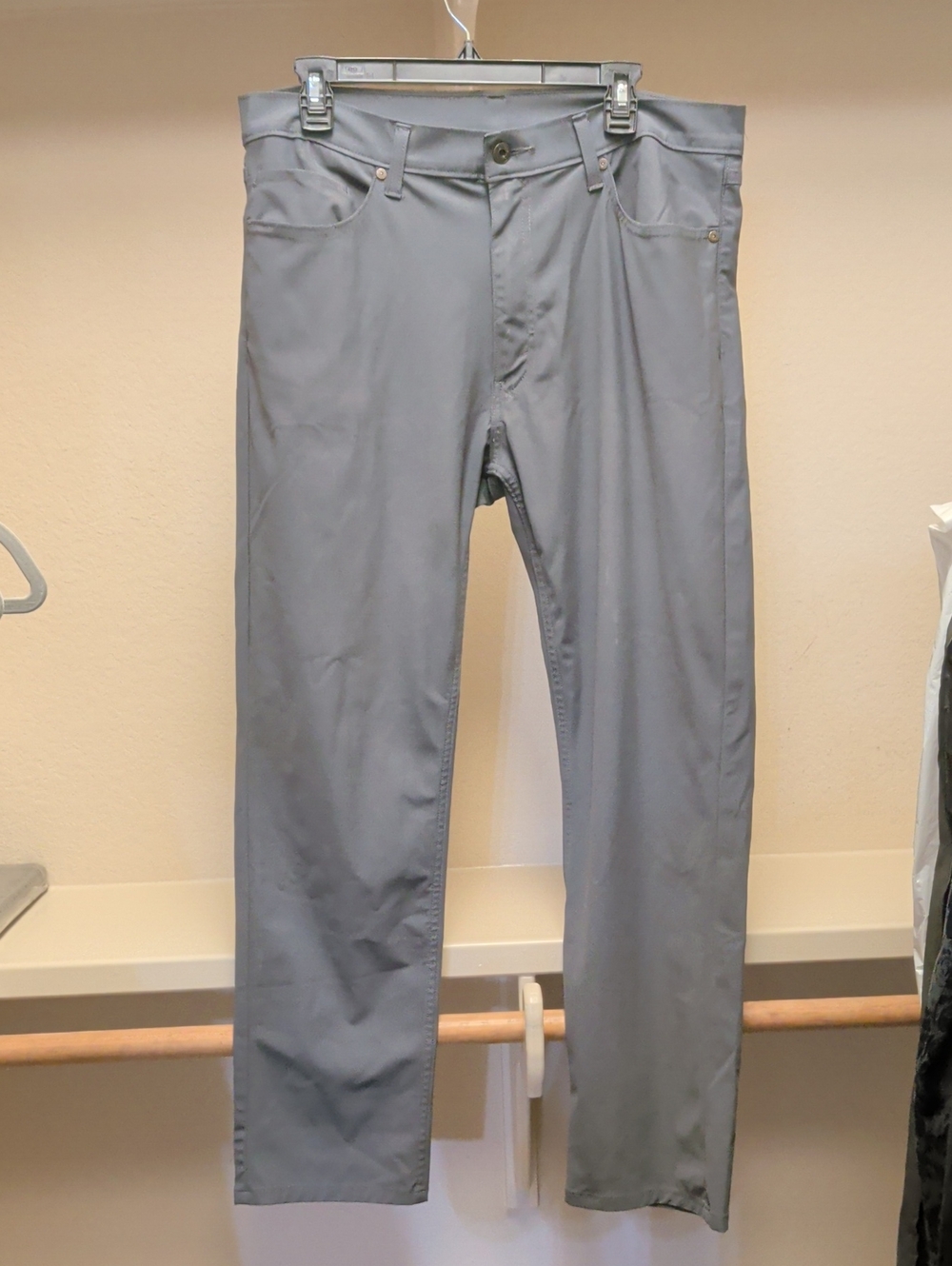 Levi Strauss 511 Slim Straight Gray Tech Pants